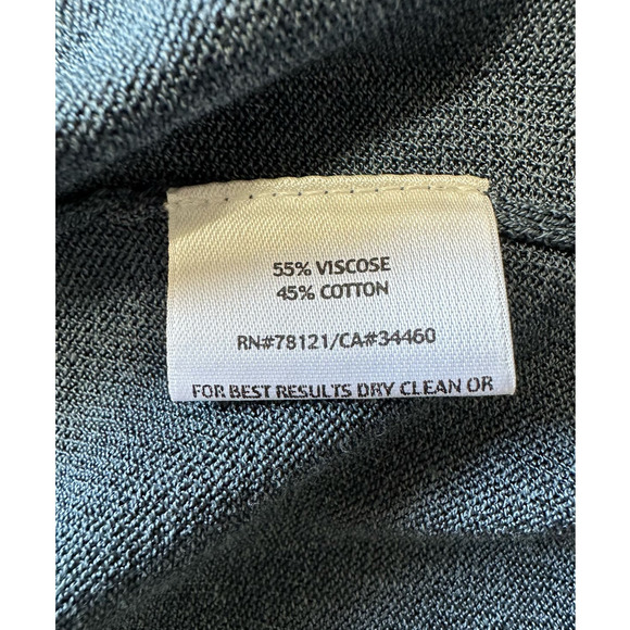 Elieen Fisher Blue Silk Skirt Set with Embellished Tank and Cardigan Size M - Picture 11 of 16